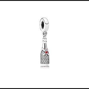 CHAMPAGNE PANDORA CHARM